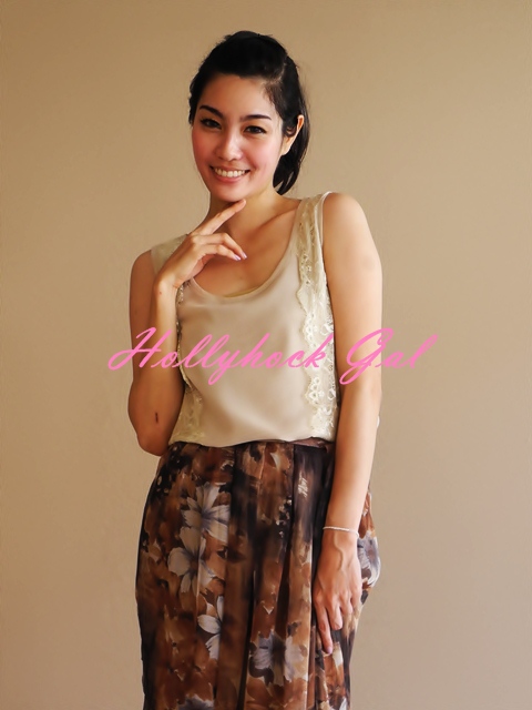 เสื้อกล้าม ผ้าชีฟอง