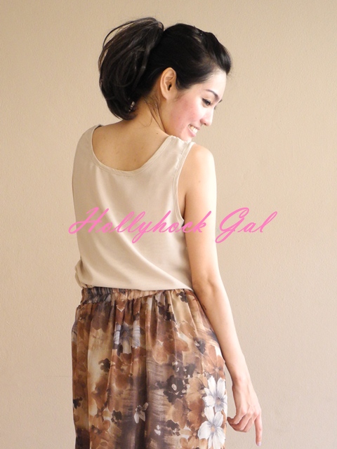 เสื้อกล้าม ผ้าชีฟอง